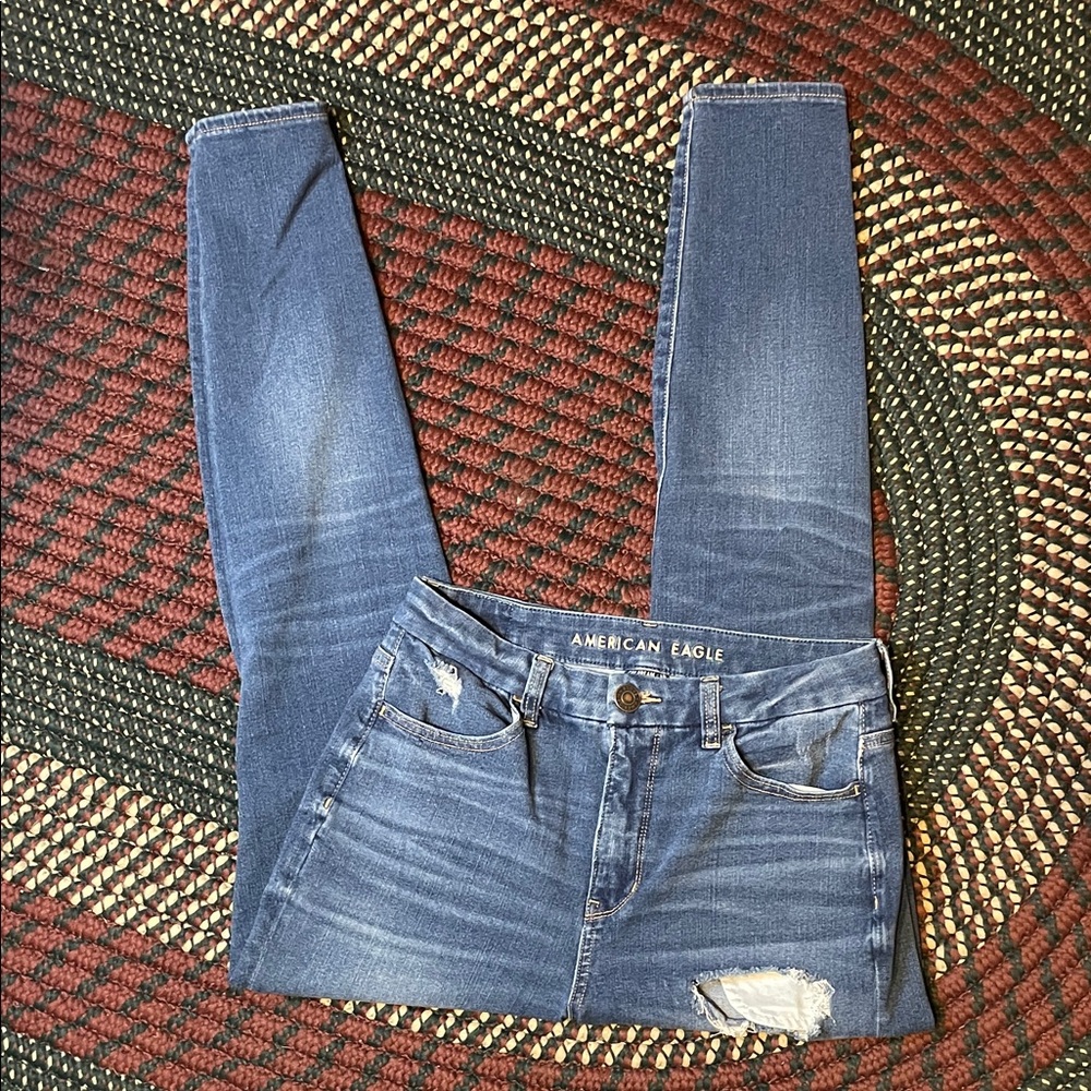 American Eagle The Dream Jean Curvy High Rise Jegging‎ Size 6